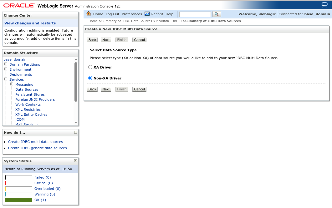 Multi Data Source type