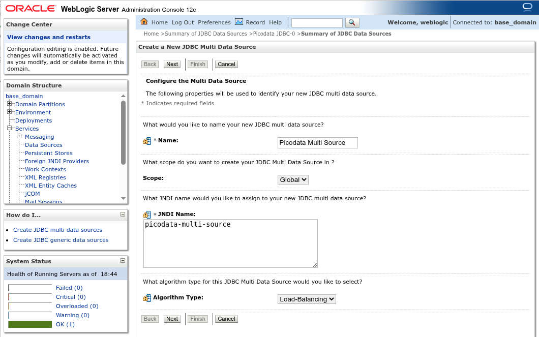 Multi Data Source step 1