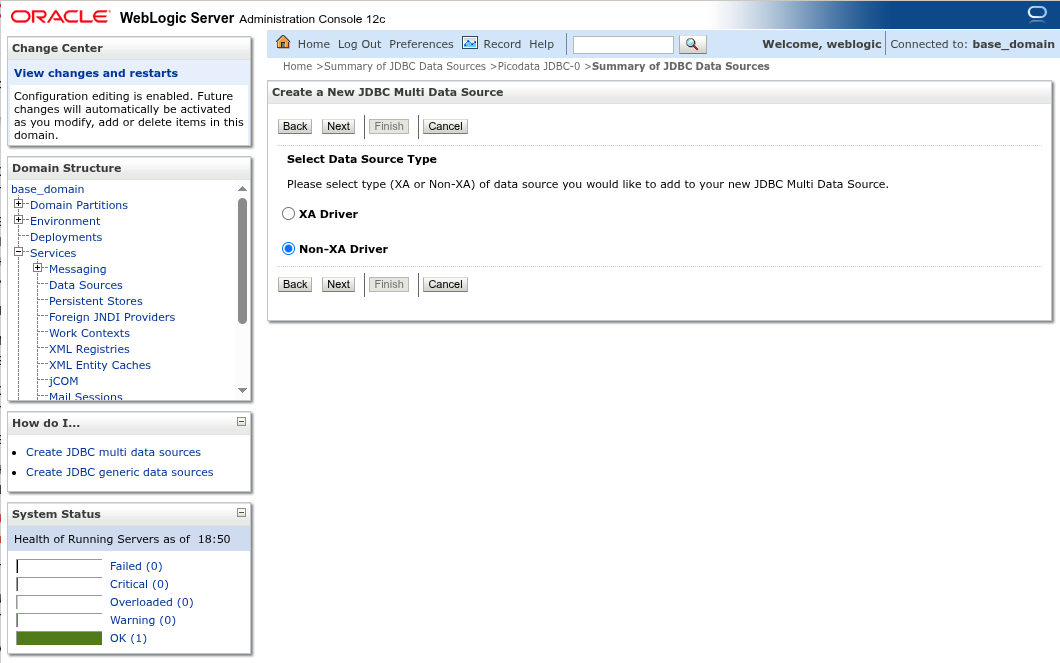 Multi Data Source type